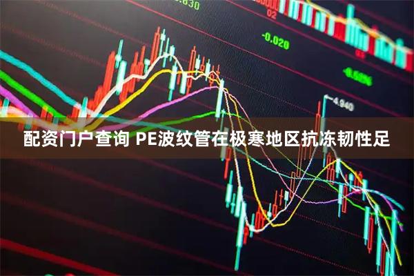 配资门户查询 PE波纹管在极寒地区抗冻韧性足